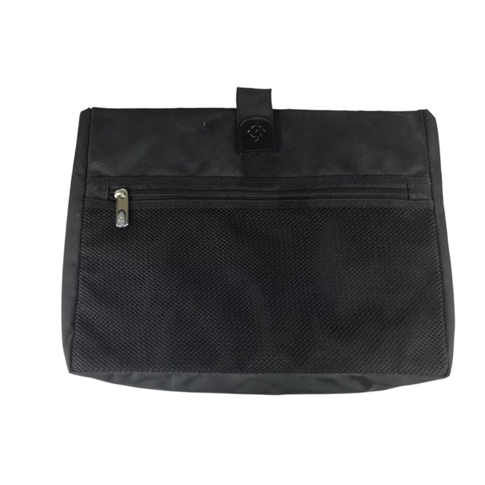 Samsonite Unisex Black Outer Pockets Hook And Loop Laptop Sleeve Case